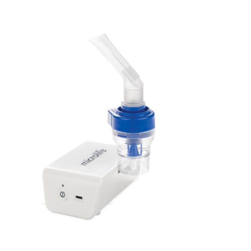 Electro-pneumatic nebulizer - NEB NANO basic - Microlife - for general purposes / compact / portable