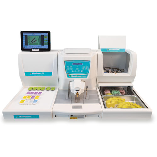 Semi-automatic sample preparation system - HistoDream EW - Milestone ...