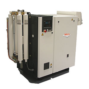 Medical air compression system - HOSPITAIR HYPERBARE - MIL'S - screw / modular / lubricated