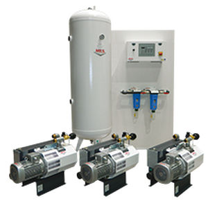 Medical vacuum system - HOSPIVAC ® G - MIL'S - rotary vane / rotary claw / modular