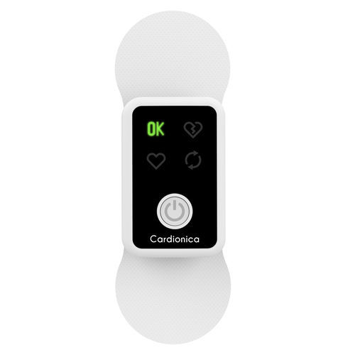 1-channel electrocardiograph - Cardionica - MIR - Medical International Research - resting / smartphone-based