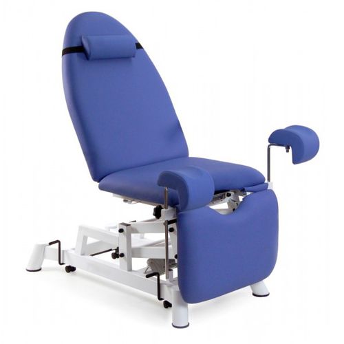 Gynecological examination table - M151 - Mobiclinic - electric / height-adjustable / with adjustable backrest