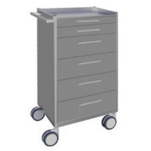 Hospital trolley - M2009M-A - Mobiclinic - for general purposes / transport / stainless steel