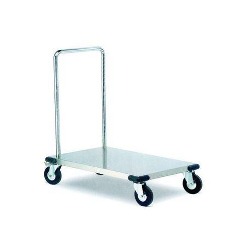 Medical trolley - MLA103 - Mobiclinic - for general purposes / transport / stainless steel