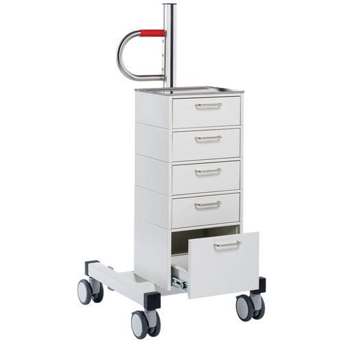 Medical cart - STACK - MTH Medical GmbH - oxygen cylinder / transport / multi-function