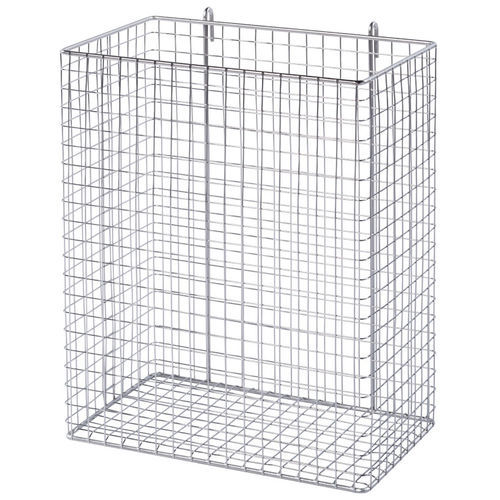 Storage basket - 302162 - MTH Medical GmbH - stainless steel / rail-mounted