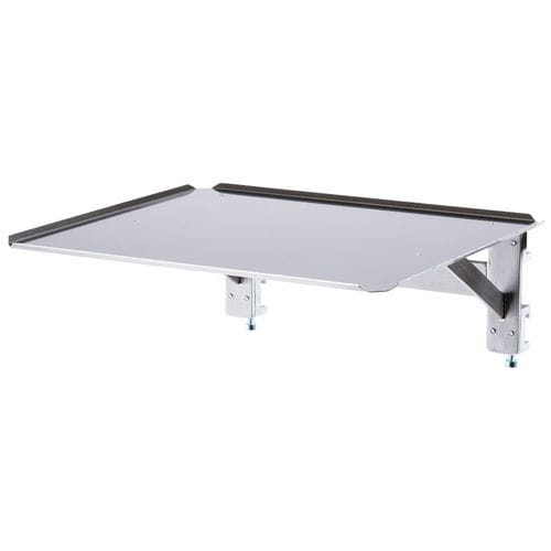 Medical tray - 32000735MZ - MTH Medical GmbH - for trolleys / stainless steel / rail-mounted
