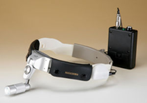 LED headlight - 1 01 05700 - Nagashima Medical Instruments - with rechargeable battery