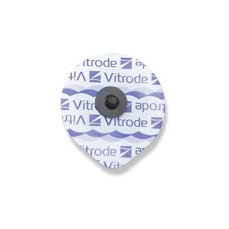 Pad ECG electrode - Vitrode L - Nihon Kohden Europe - monitoring / disposable / radiolucent