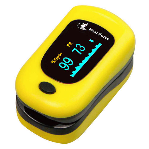 Fingertip pulse oximeter - Prince-100B  - Heal Force - compact / home care