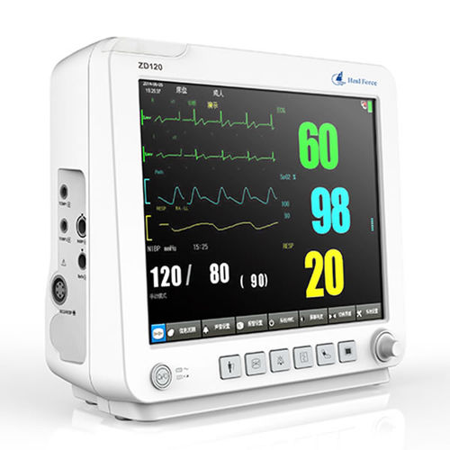 Compact multi-parameter monitor - ZD120 - Heal Force - ECG / RESP / NIBP