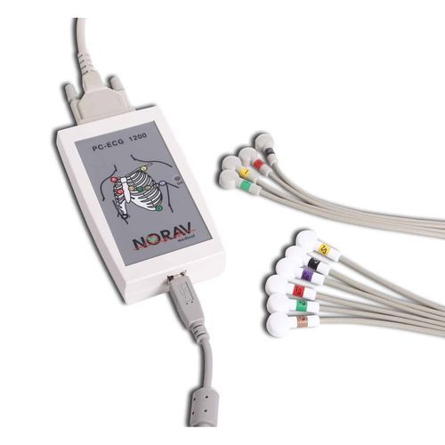 Resting electrocardiograph - 1200M - NORAV Medical - 12-channel / computer-based / USB