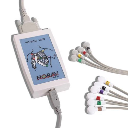 Stress electrocardiograph - 1200S - NORAV Medical - resting / 12-channel / digital