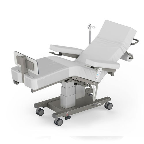 Electric treatment chair - ZeroG – exclusive - Novak M - 1-section / with legrest / with footrest