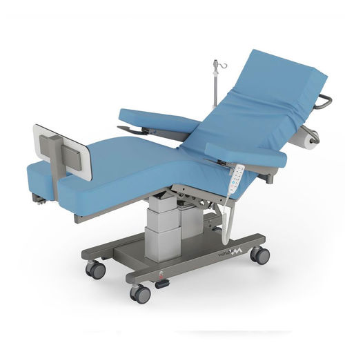Electric treatment chair - ZeroG – luxury - Novak M - 1-section / with legrest / with footrest