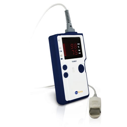 Hand-held pulse oximeter - PO8201 - nu-beca & maxcellent  - medical / Bluetooth