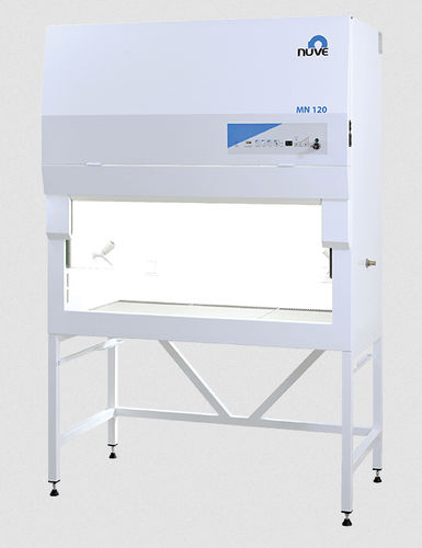 Class II microbiological safety cabinet - MN series - Nüve - laboratory / floor-standing / with UV light