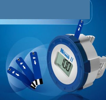 Automatic blood glucose meter - Hitech II - OK Biotech  - electrochemical / for hospitals / hematocrit