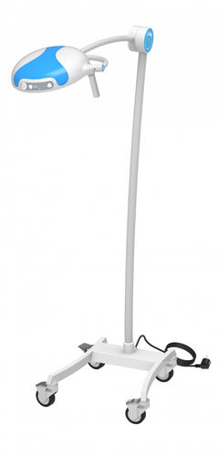 LED examination lamp - IG-100M - Ordisi - mobile / height-adjustable / with control panel