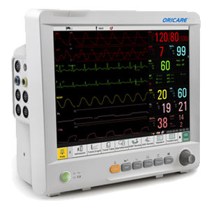 Compact multi-parameter monitor - M7610 - Oricare - ECG / NIBP / Oxy-CRG