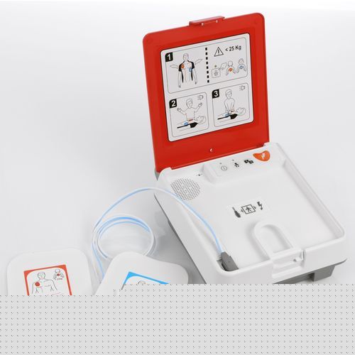 Semi-automatic external defibrillator - Reanibex 100 - Bexen Cardio - fully automatic / training / for non-professionals