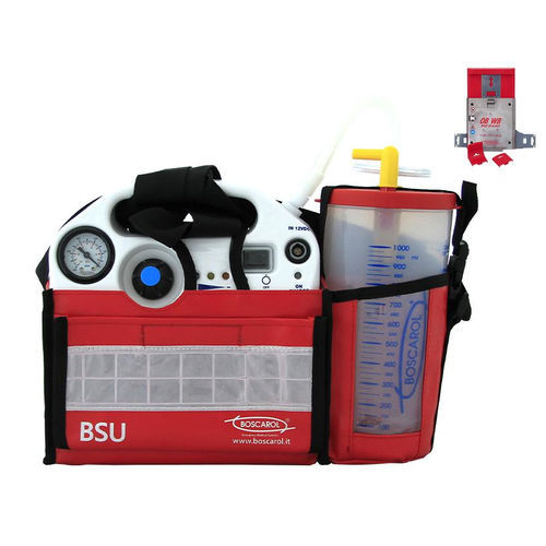 Electric mucus suction pump - OB1000 FA MSU WB - Oscar Boscarol  - battery-powered / portable