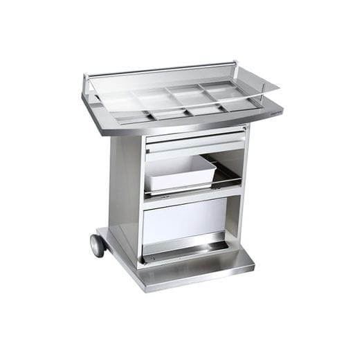 ENT instrument display cabinet - SMART  - Otopront - with shelf / with drawer