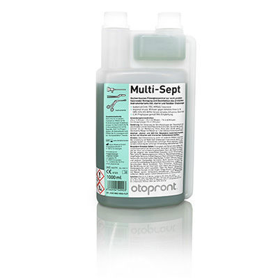 Liquid cleaner - Multi-Sept - Otopront - 1000 mL / for medical instruments / for endoscopes
