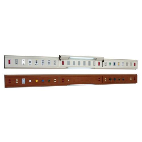 Horizontal bed head unit - Pacific Hospital Supply  - with light