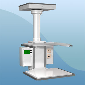 Ceiling-mounted supply column - 290 series - Pneumatik Berlin - intensive care / anesthesia / height-adjustable