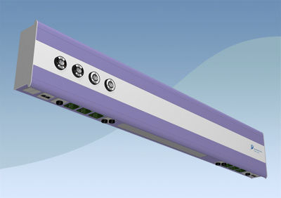 Horizontal bed head unit - BVS 100 series - Pneumatik Berlin - modular / for patient rooms / with light