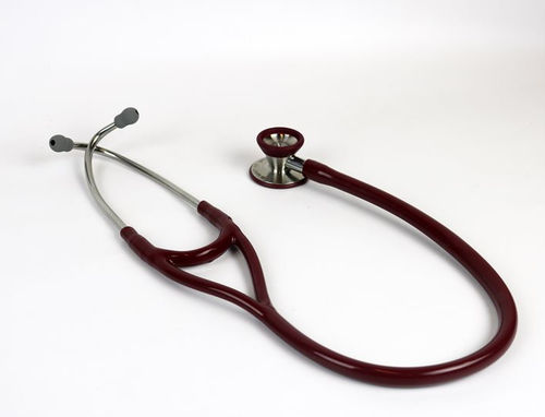 Dual-head stethoscope - CK-S747PBURGY - PROACT Medical  - stainless steel