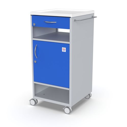 Bedside table on casters NS20O PROMA REHA with drawers