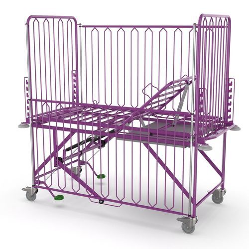 Medical bed - BUDDY - PROMA REHA - manual / pediatric / height-adjustable