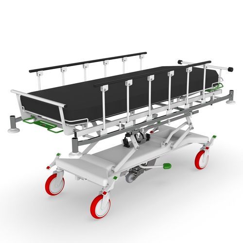 Transport stretcher trolley - URGENT TOP - PROMA REHA - electric / folding / foldable