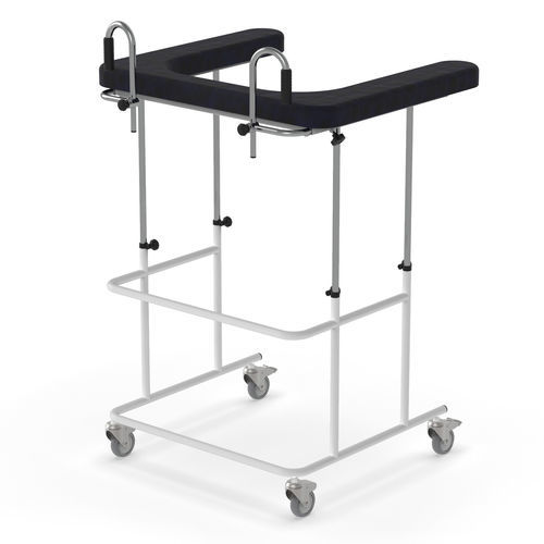 4-wheel rollator - TITUS - PROMA REHA - bariatric / height-adjustable