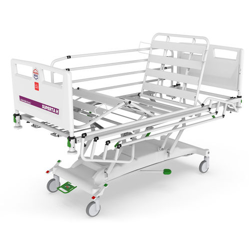 Hospital bed - SUPERTA H - PROMA REHA - hydraulic / height-adjustable / Trendelenburg