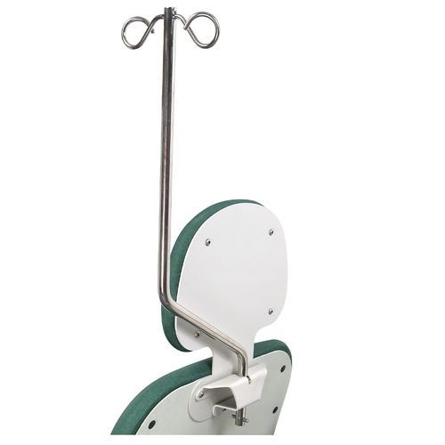 Rail-mounted IV pole - 30148-10 - Promotal - 2-hook