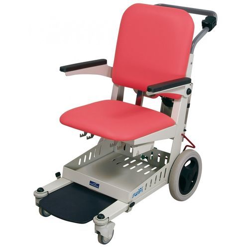 Indoor patient transfer chair - SWIFI - Promotal - outdoor / on casters / with legrest