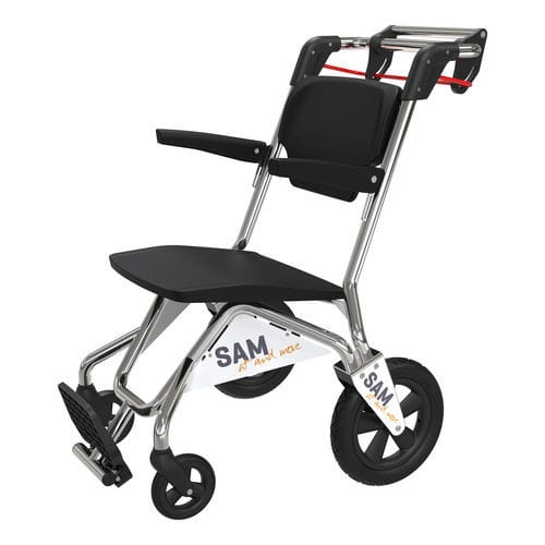 Outdoor patient transfer chair SSAM004 provita medical folding
