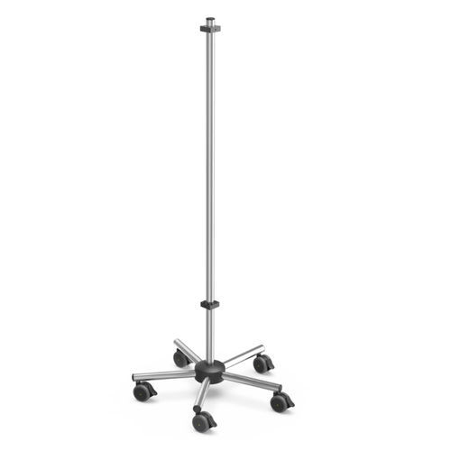 Urology department IV pole - I-UIT030 - provita medical - on castors / 1-hook / stainless steel