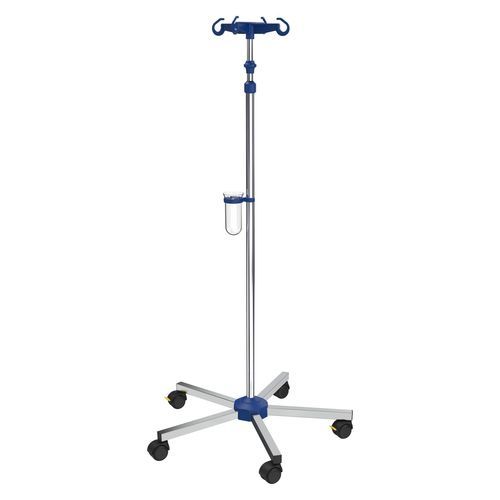 IV pole on casters - I-N41211 - provita medical - 4-hook / telescopic / for beds