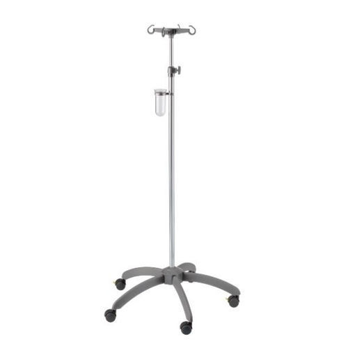 IV pole on casters - I-H61121 - provita medical - 4-hook / for beds / telescopic