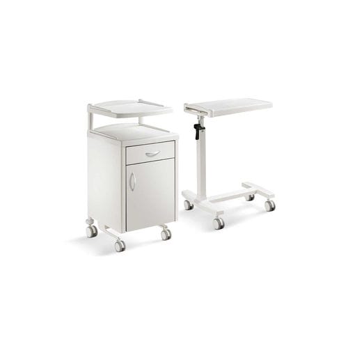 Bedside table on casters 2551 D Psiliakos Leonidas with drawers