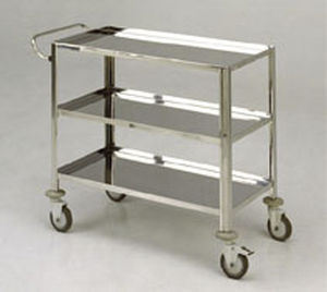 Meal delivery trolley - 35201 - Mega Andalan Kalasan - meal / stainless steel / 3-shelf