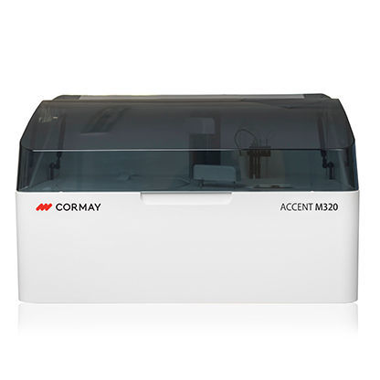 Automatic biochemistry analyzer - ACCENT M320  - Cormay Diagnostics - benchtop / with ISE / serum