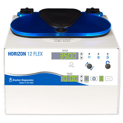 Laboratory centrifuge - HORIZON 12 Flex - Drucker Diagnostics - multifunction / blood / benchtop