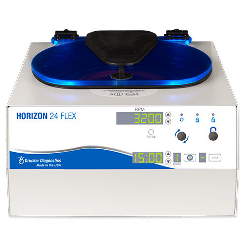 Laboratory centrifuge - HORIZON 24 Flex - Drucker Diagnostics - multifunction / blood / benchtop