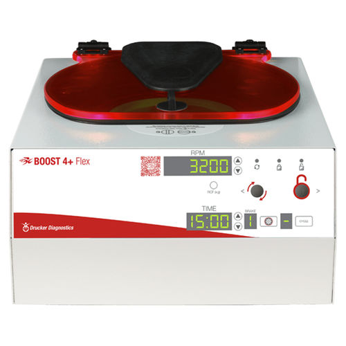 Laboratory centrifuge - BOOST 4+ Flex - Drucker Diagnostics - multifunction / blood / benchtop