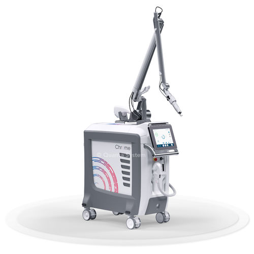 Pigmented lesion treatment laser - Chrome - U.S. Market - Quanta System - skin rejuvenation / vascular lesion treatment / Nd:YAG